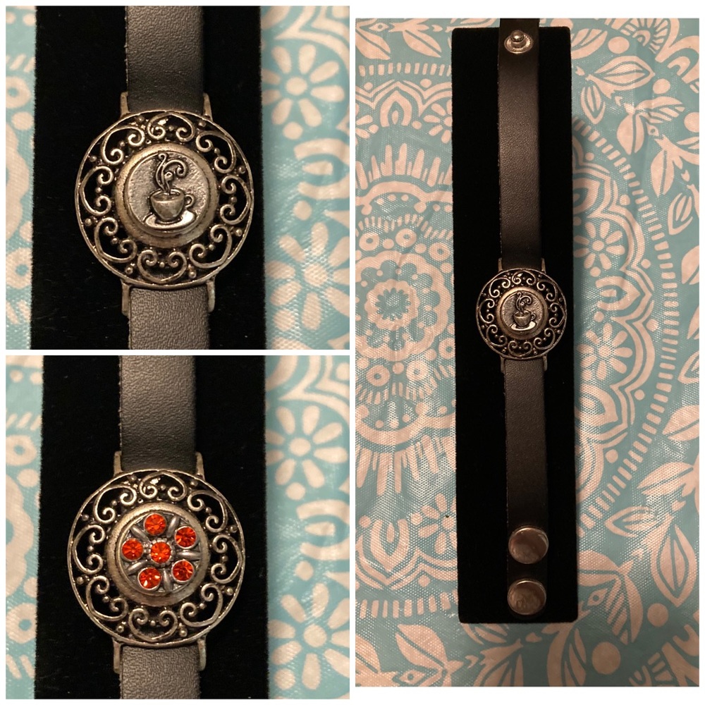 Signature Leather Bracelet Style Dots